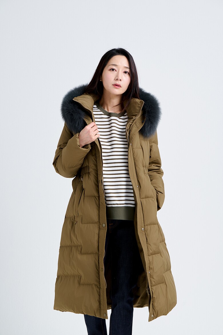 패딩 모델 착용 이미지-S6L20