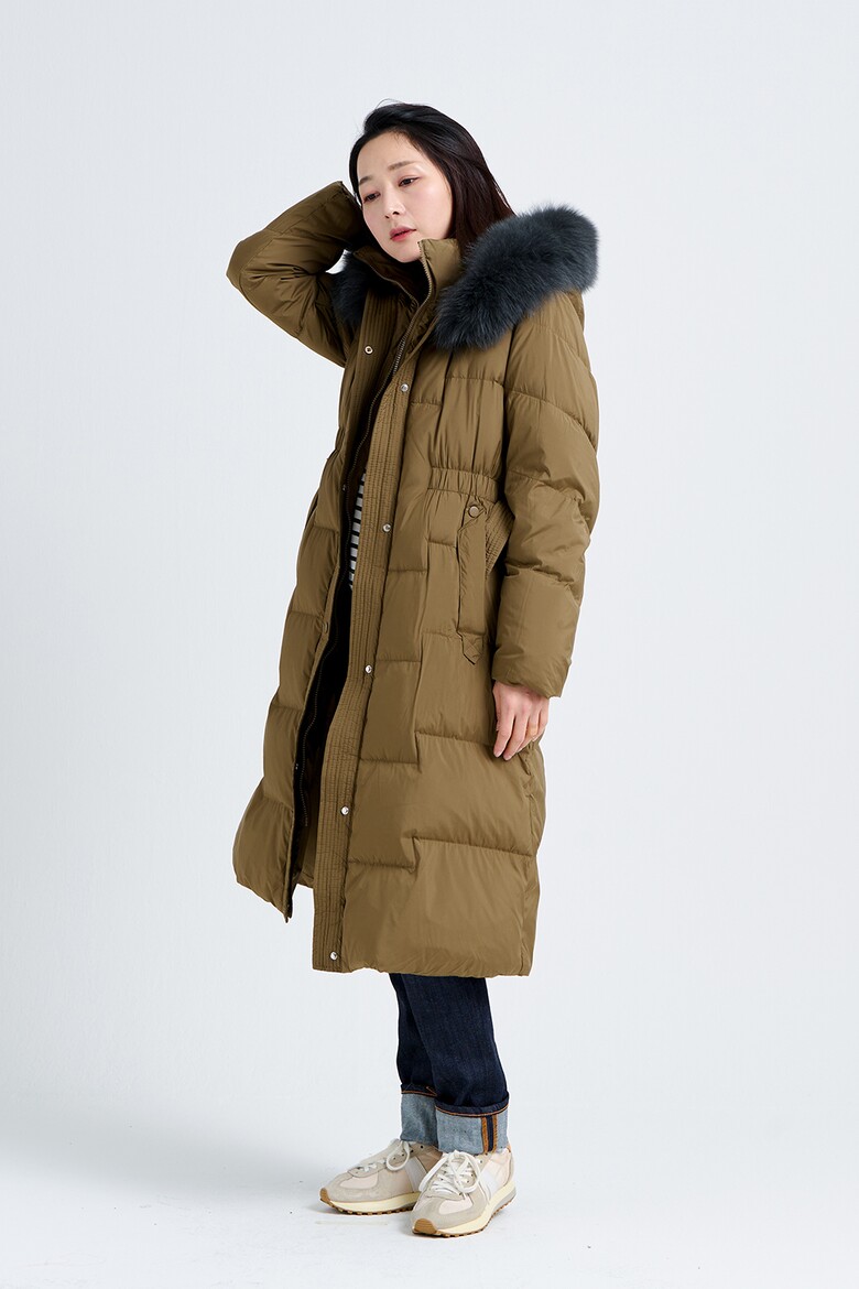 패딩 모델 착용 이미지-S6L24