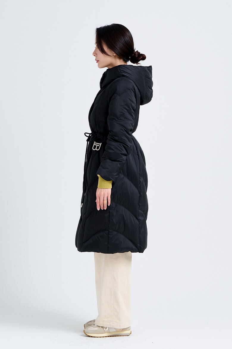 패딩 모델 착용 이미지-S9L31