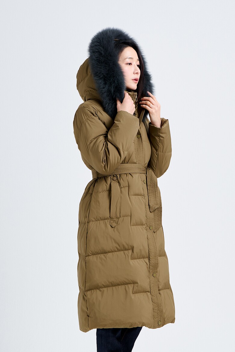 패딩 모델 착용 이미지-S6L11