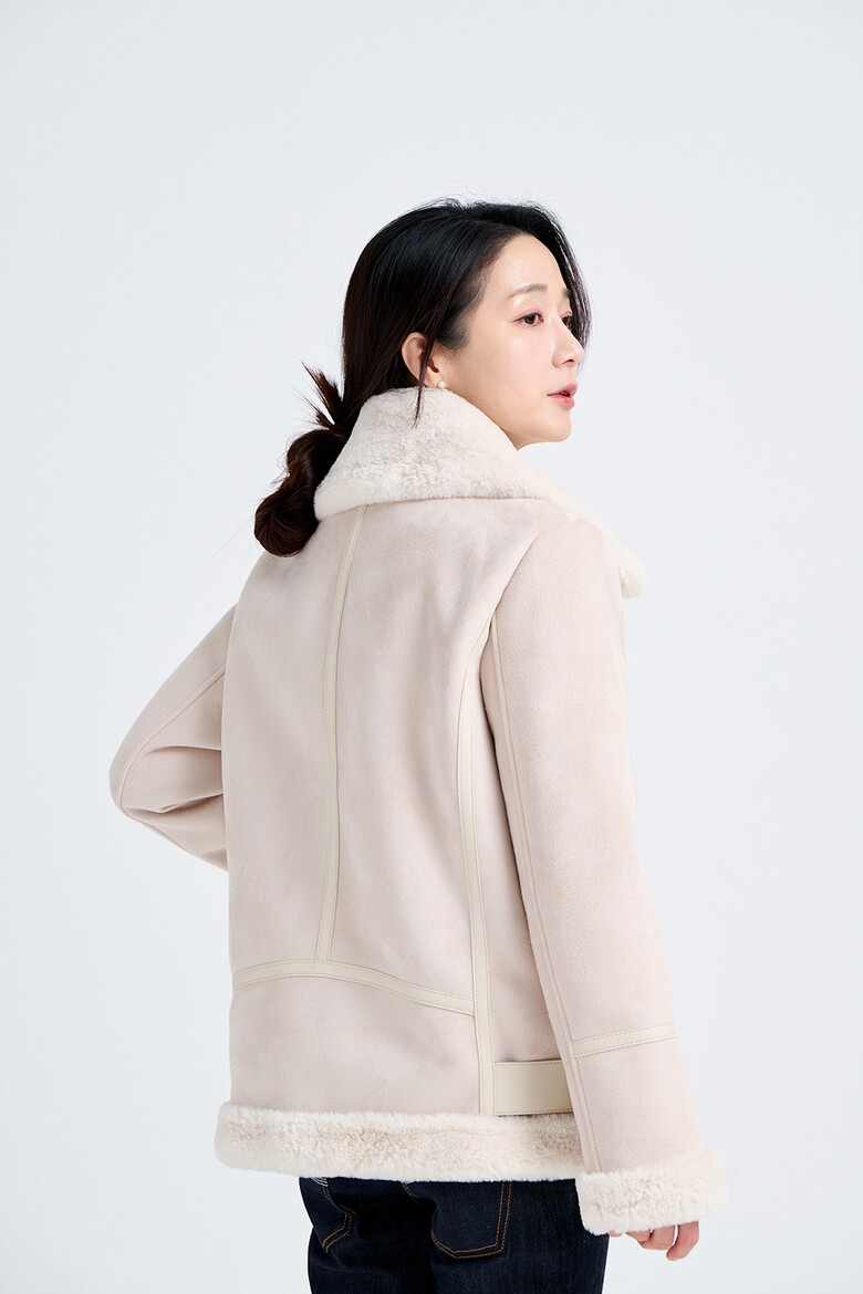 코트 모델 착용 이미지-S12L7