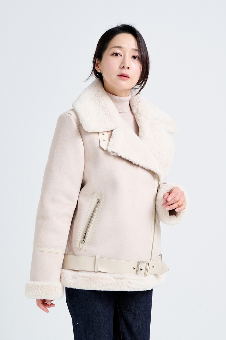 코트 모델 착용 이미지-S12L15