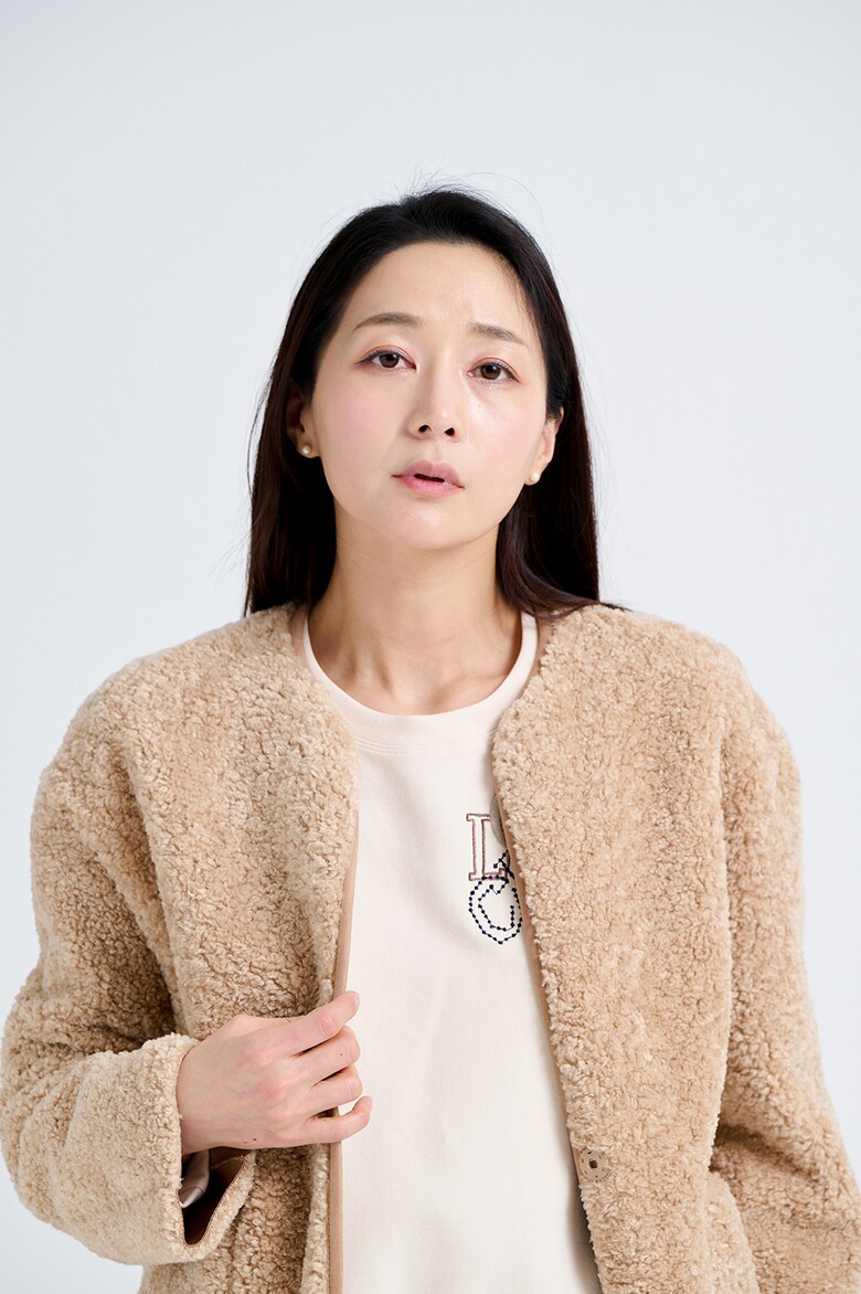 카디건 모델 착용 이미지-S17L31