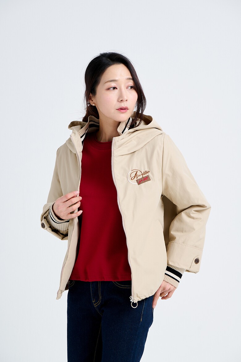 코트 모델 착용 이미지-S9L23