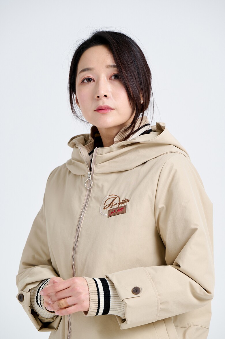 코트 모델 착용 이미지-S9L20