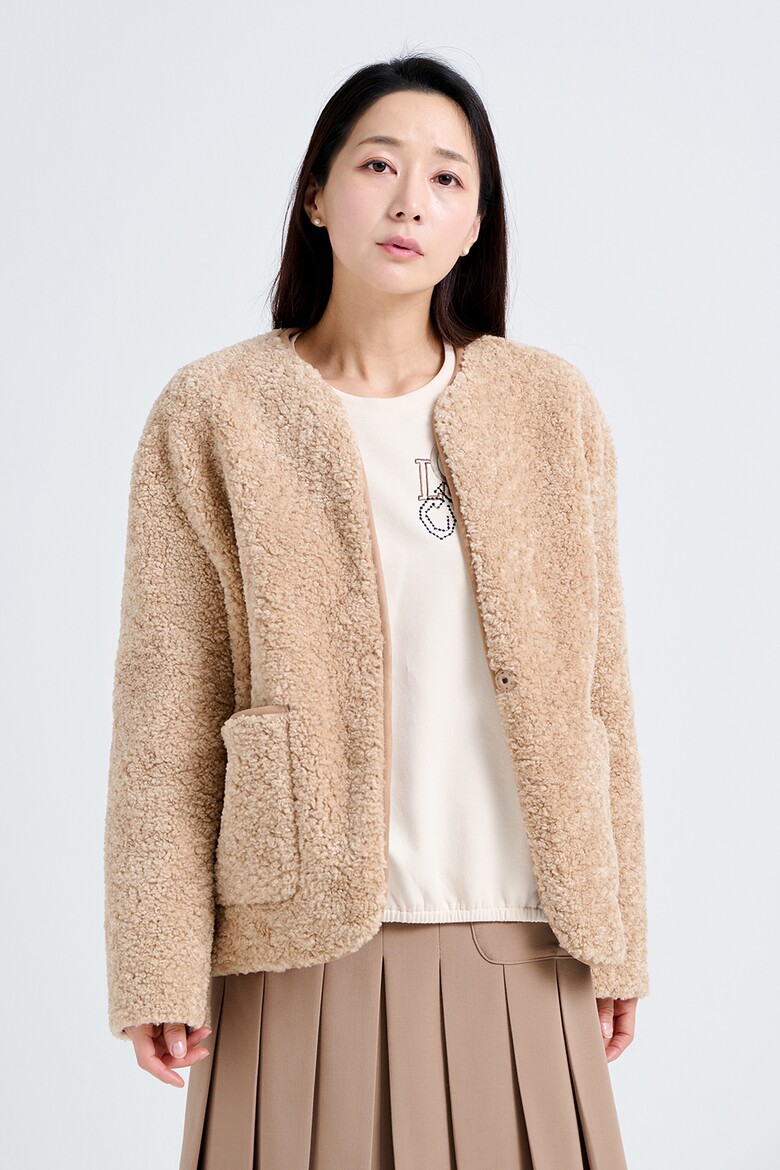 카디건 모델 착용 이미지-S17L28