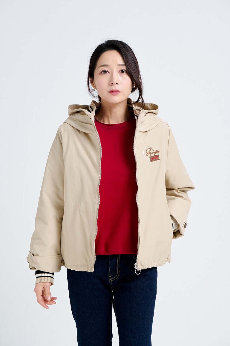 코트 모델 착용 이미지-S9L29