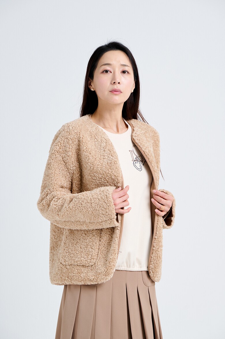 카디건 모델 착용 이미지-S17L27