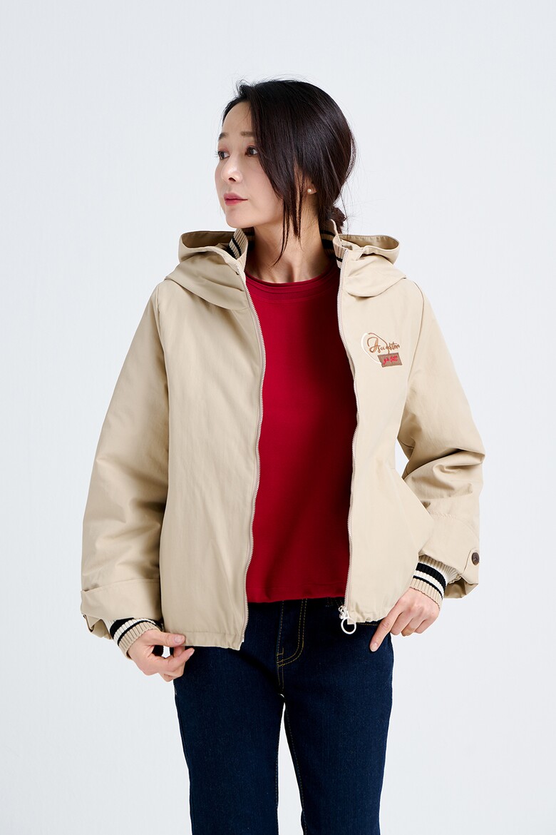 코트 모델 착용 이미지-S9L33