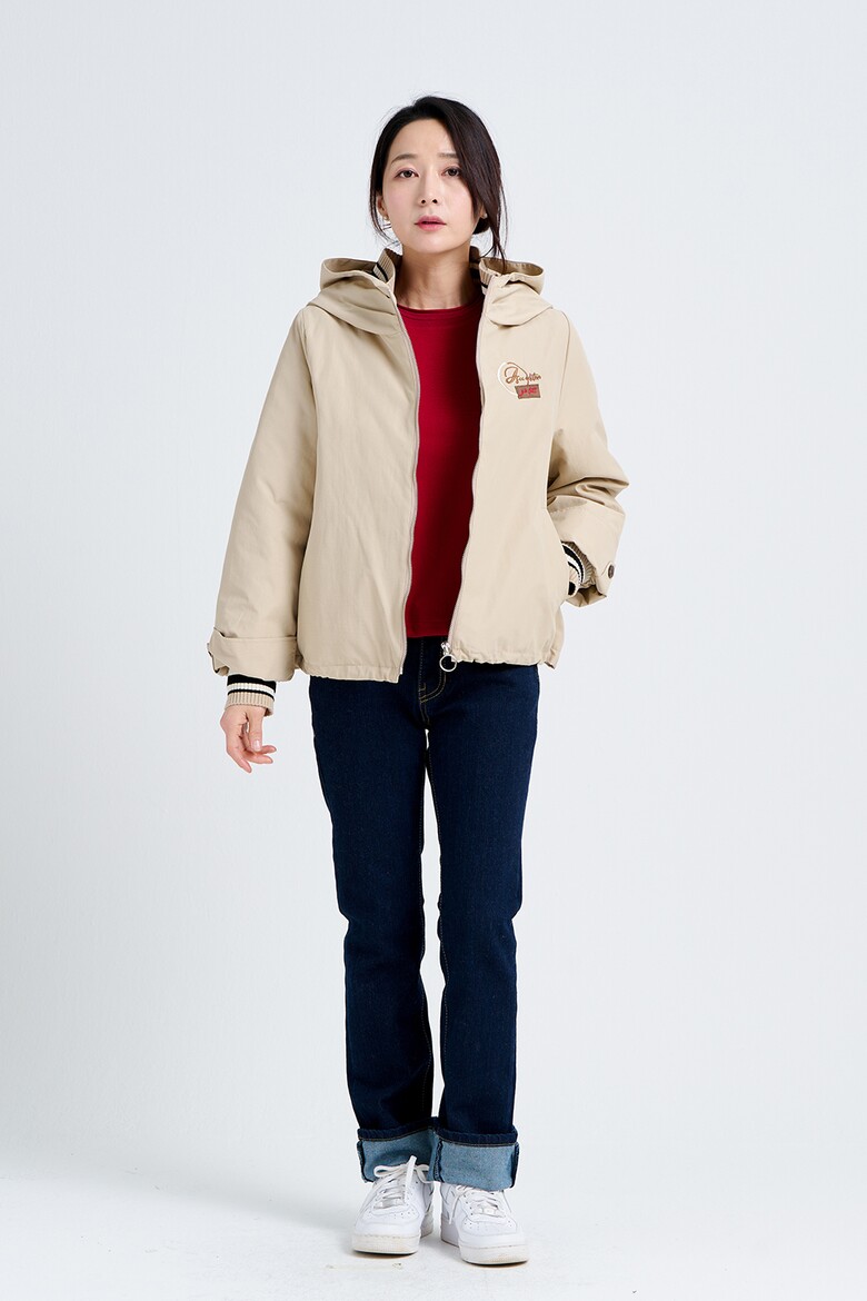 코트 모델 착용 이미지-S9L32