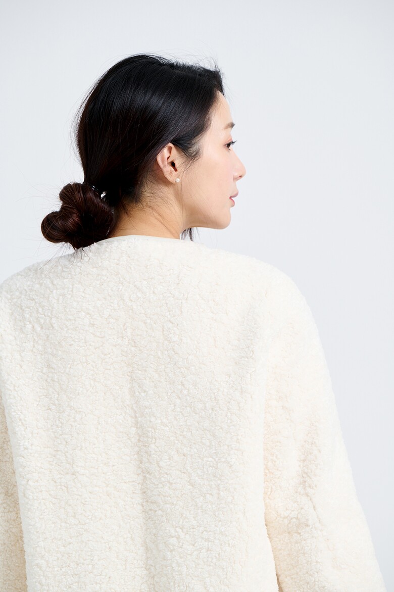 코트 모델 착용 이미지-S17L15