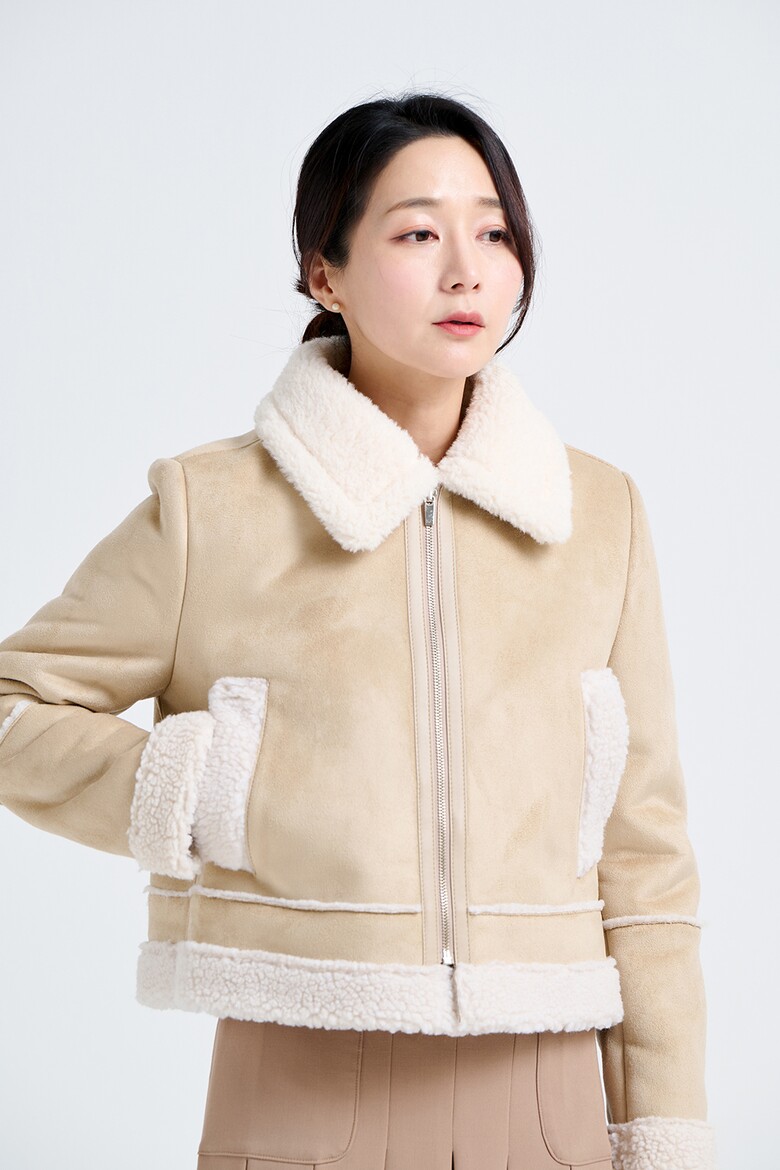 코트 모델 착용 이미지-S15L14