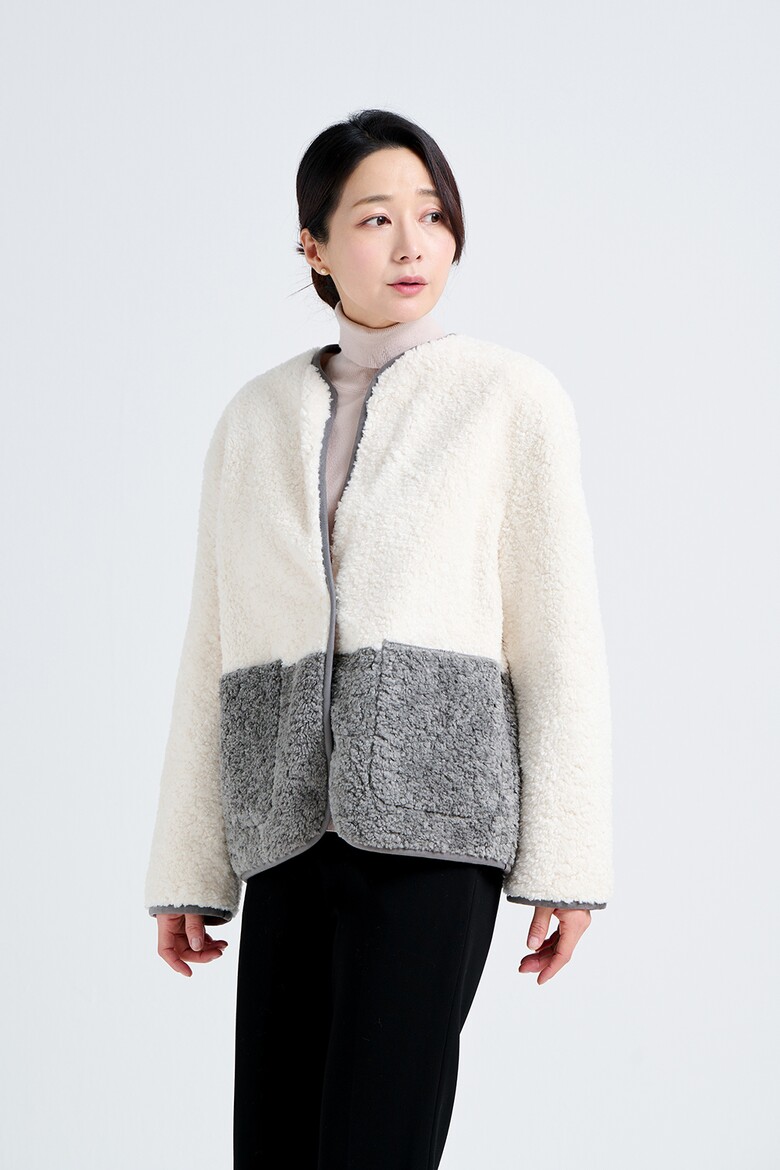 코트 모델 착용 이미지-S18L4