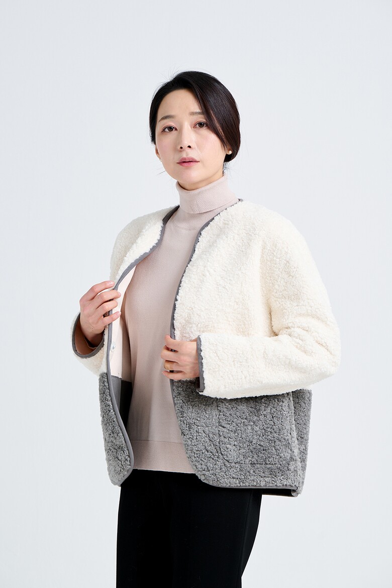 코트 모델 착용 이미지-S18L20