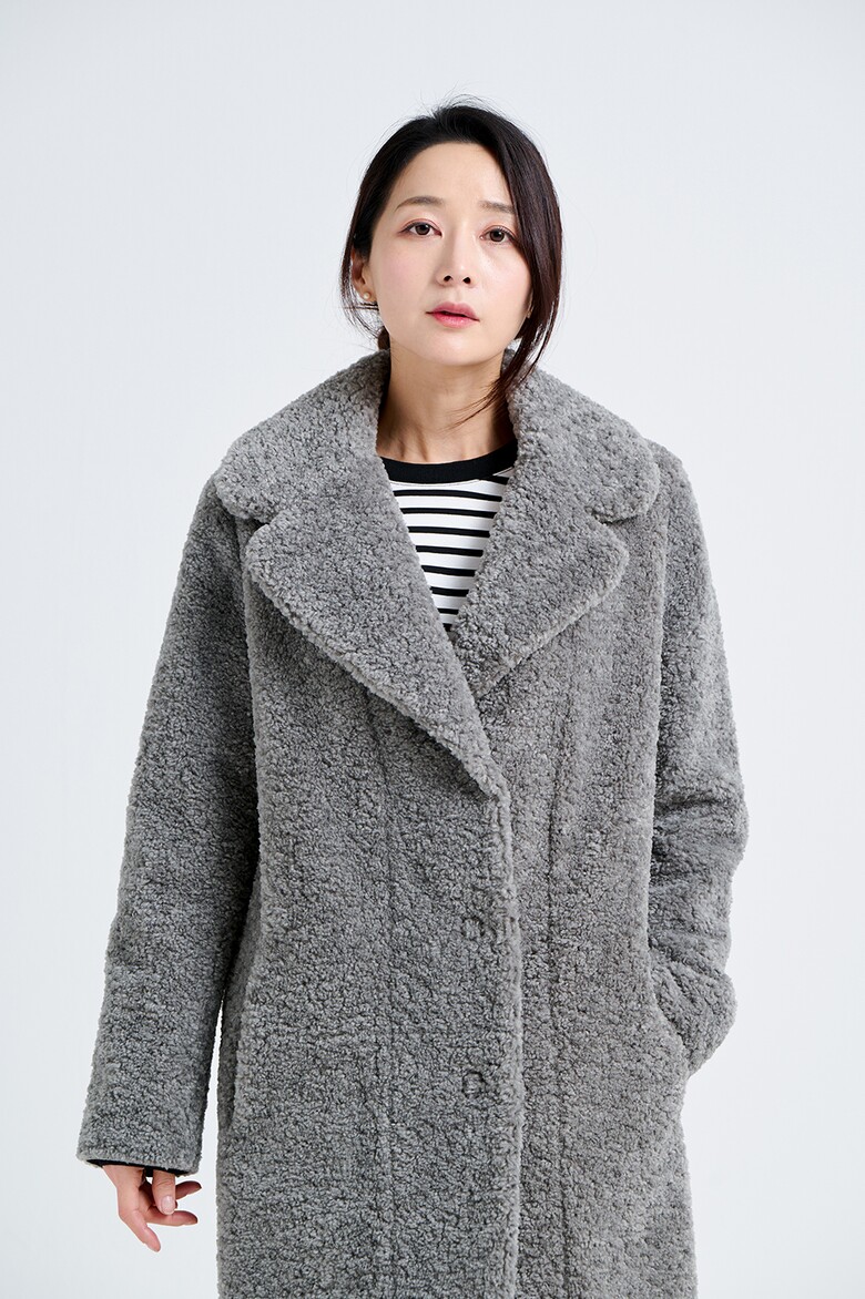 코트 모델 착용 이미지-S20L6