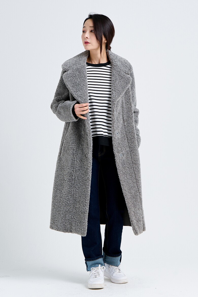 코트 모델 착용 이미지-S20L8