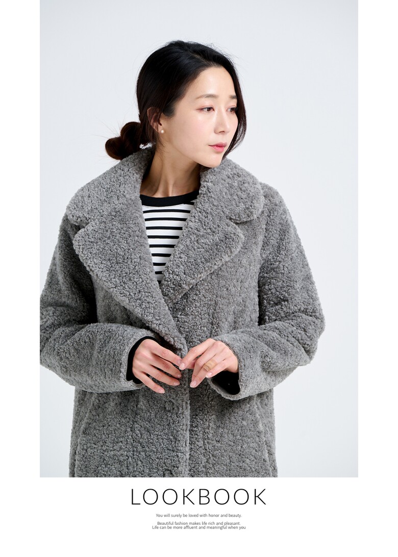 코트 모델 착용 이미지-S1L39