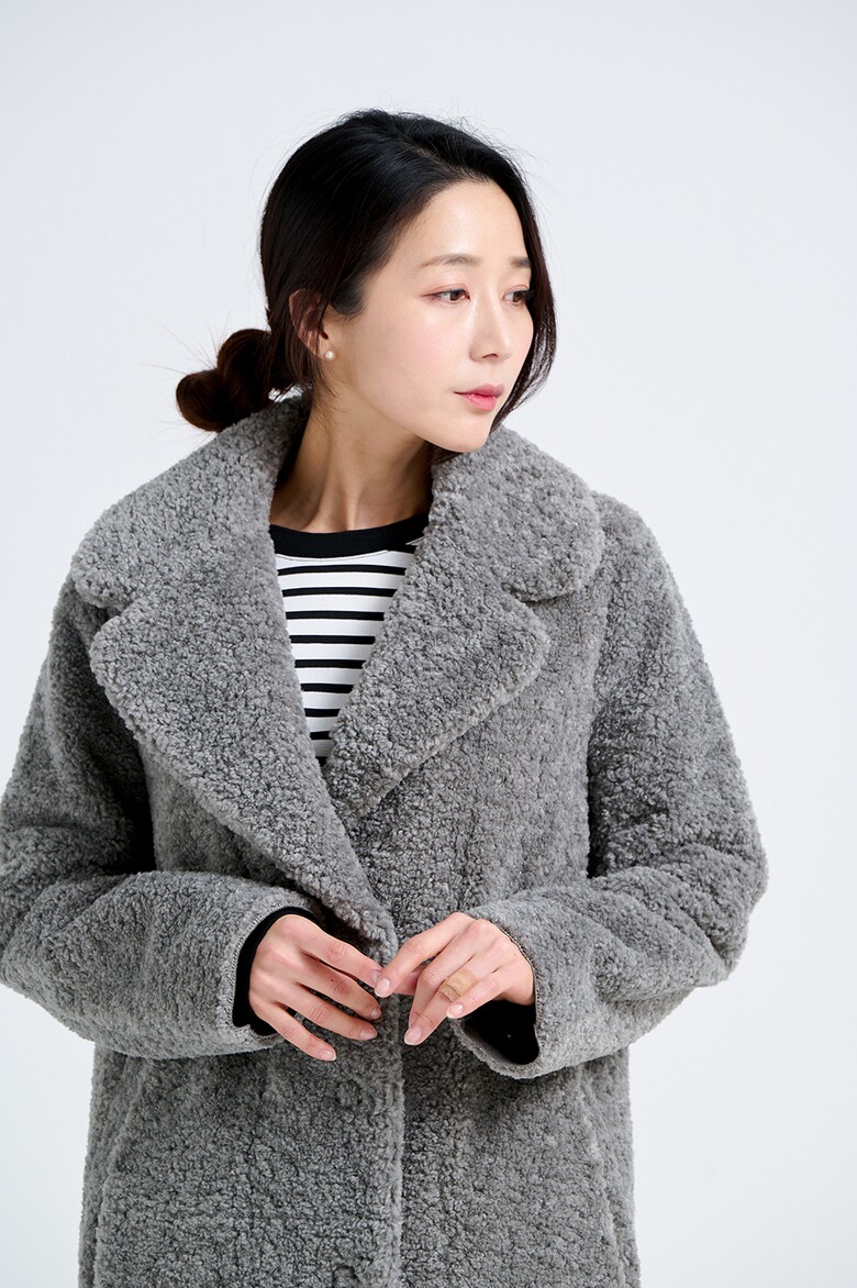 코트 모델 착용 이미지-S20L7