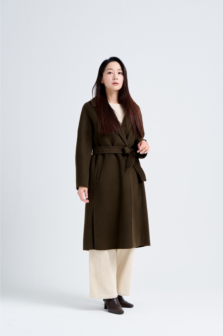 코트 모델 착용 이미지-S19L3