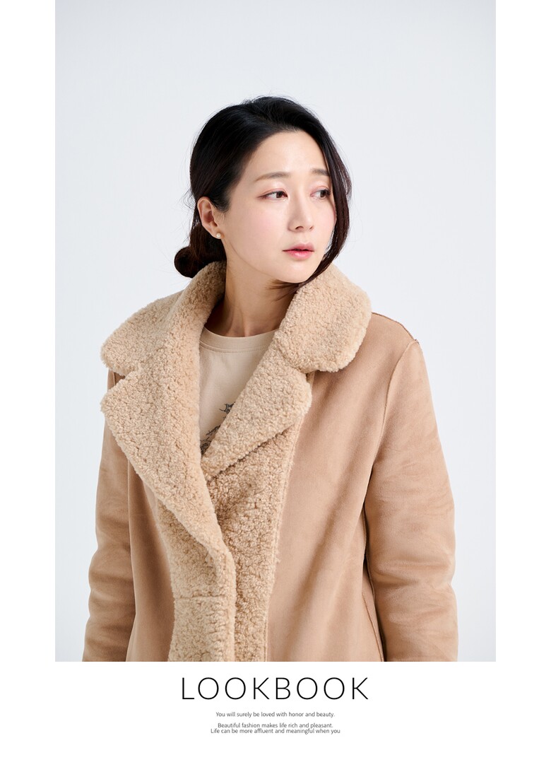 코트 모델 착용 이미지-S1L39