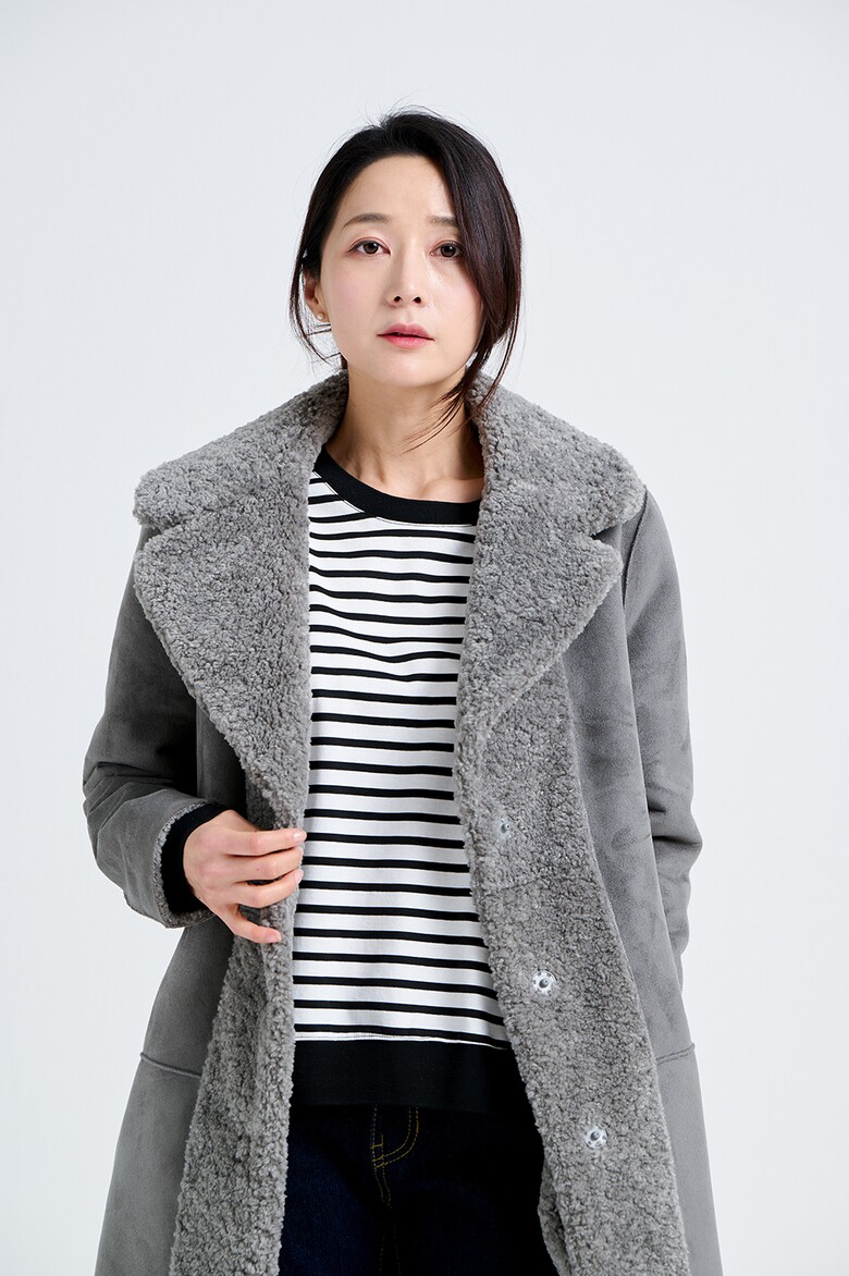 코트 모델 착용 이미지-S20L15