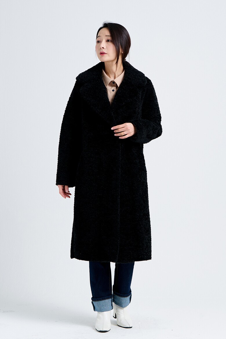 코트 모델 착용 이미지-S19L1