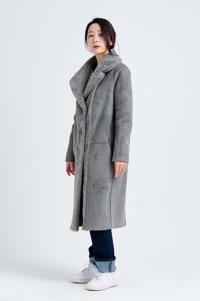 코트 모델 착용 이미지-S20L11