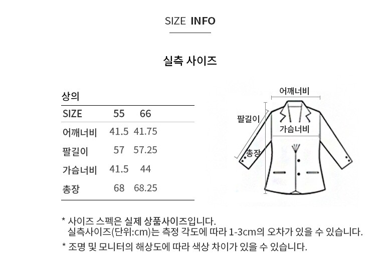 실측사이즈