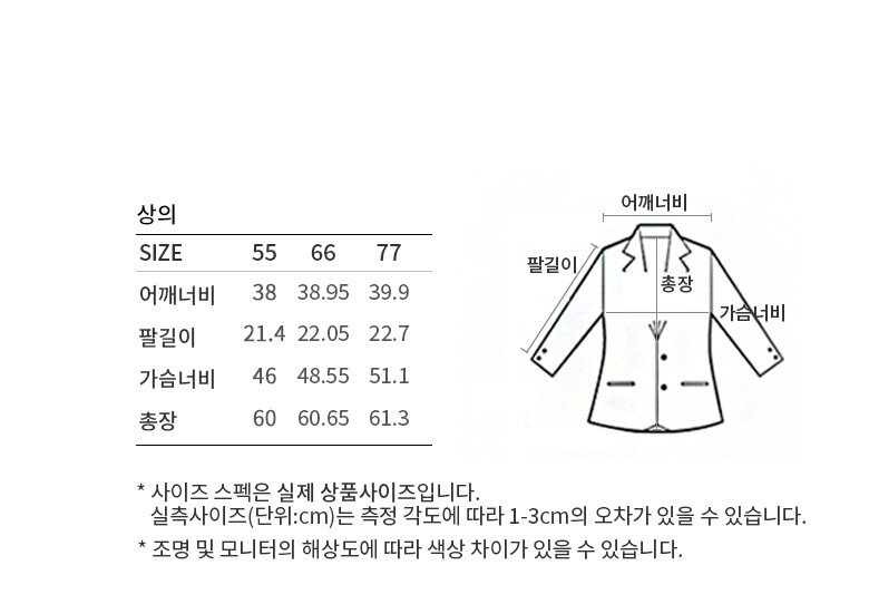 실측사이즈
