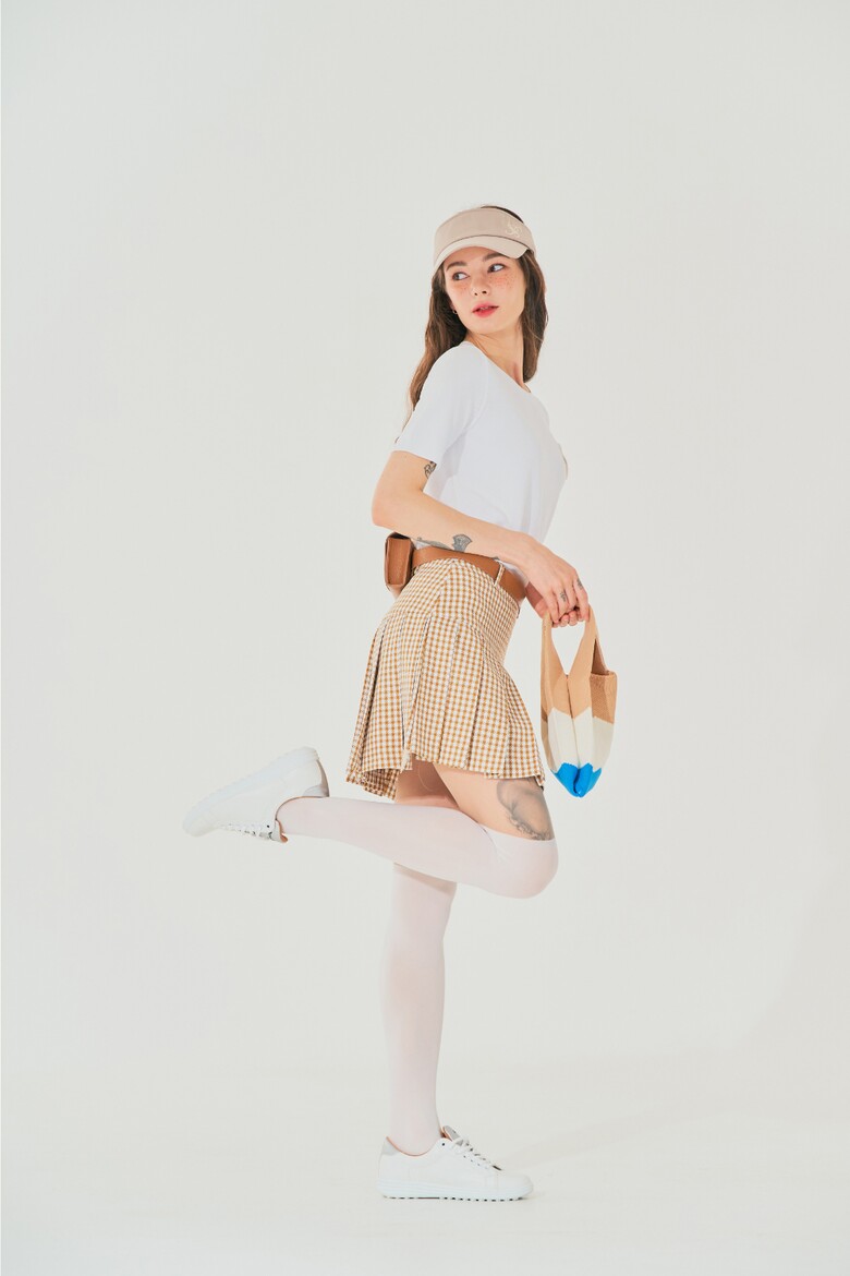 미니 스커트 모델 착용 이미지-S10L29