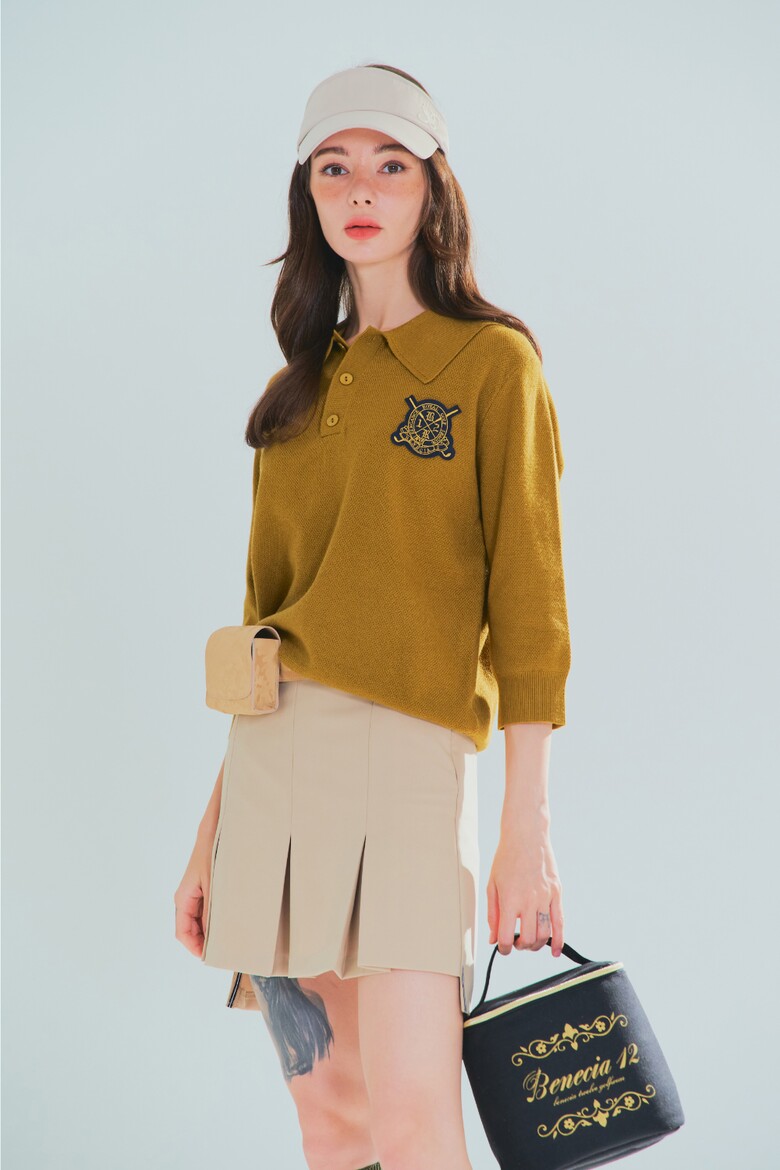 긴팔 티셔츠 모델 착용 이미지-S1L2