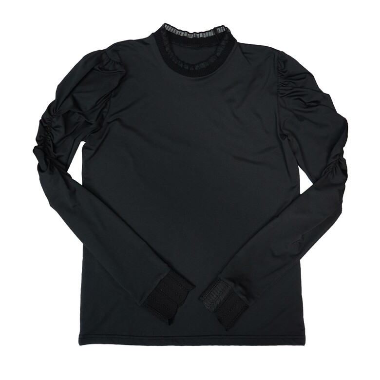 긴팔 티셔츠 그레이블루 색상 이미지-S20L1