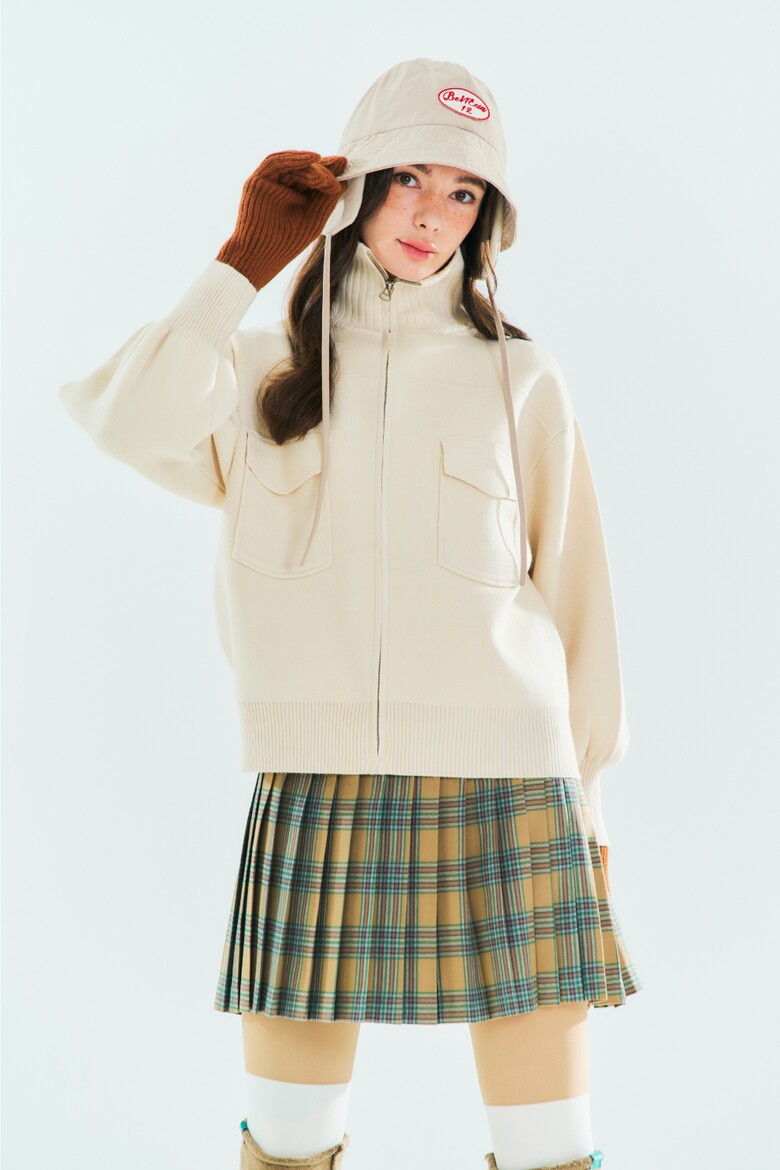 미니 스커트 모델 착용 이미지-S3L8