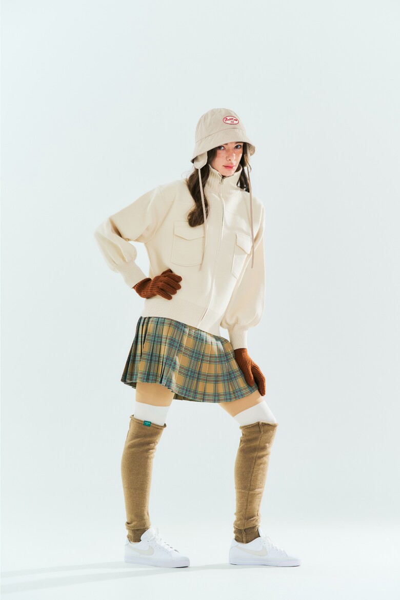 미니 스커트 모델 착용 이미지-S3L7