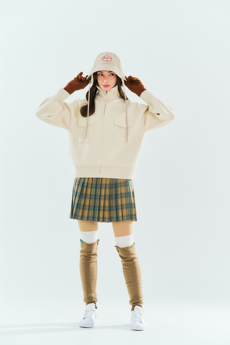 미니 스커트 모델 착용 이미지-S3L14