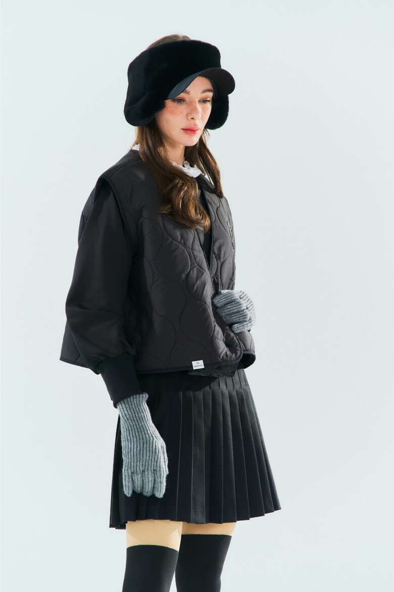 미니 스커트 모델 착용 이미지-S1L11