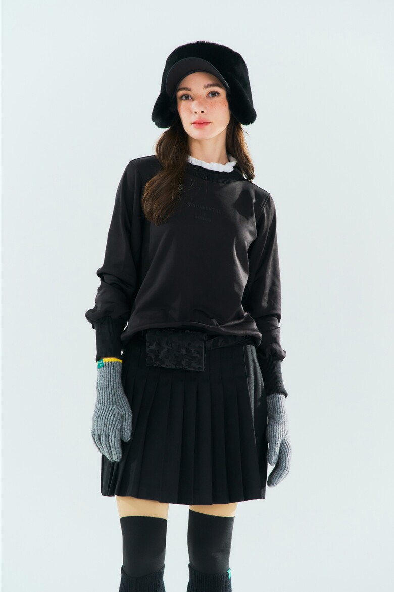 미니 스커트 모델 착용 이미지-S1L7