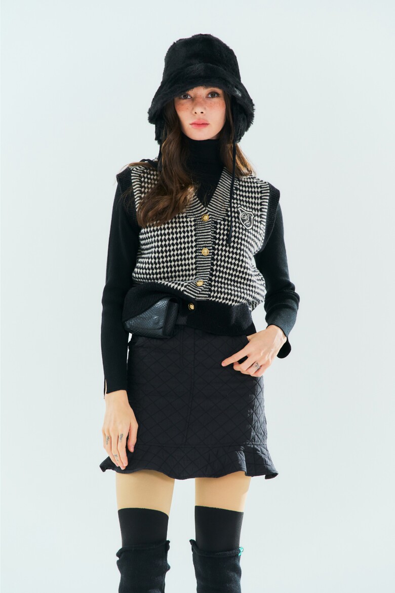 미니 스커트 모델 착용 이미지-S1L5