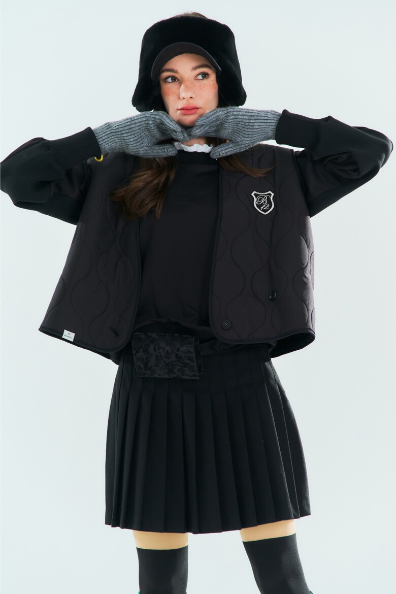 미니 스커트 모델 착용 이미지-S1L12