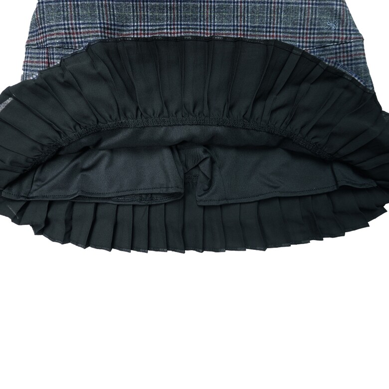 미니 스커트 그레이블루 색상 이미지-S6L1