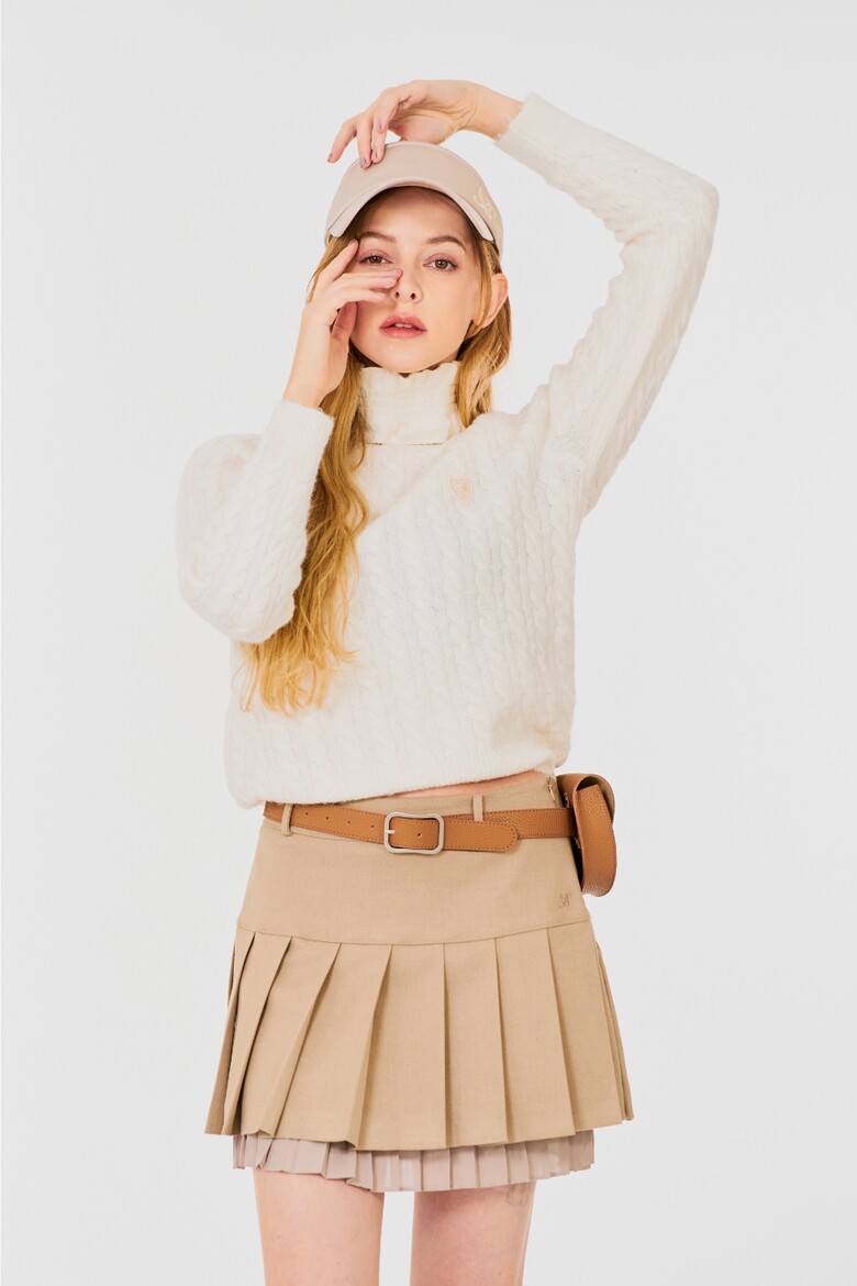 미니 스커트 모델 착용 이미지-S18L4