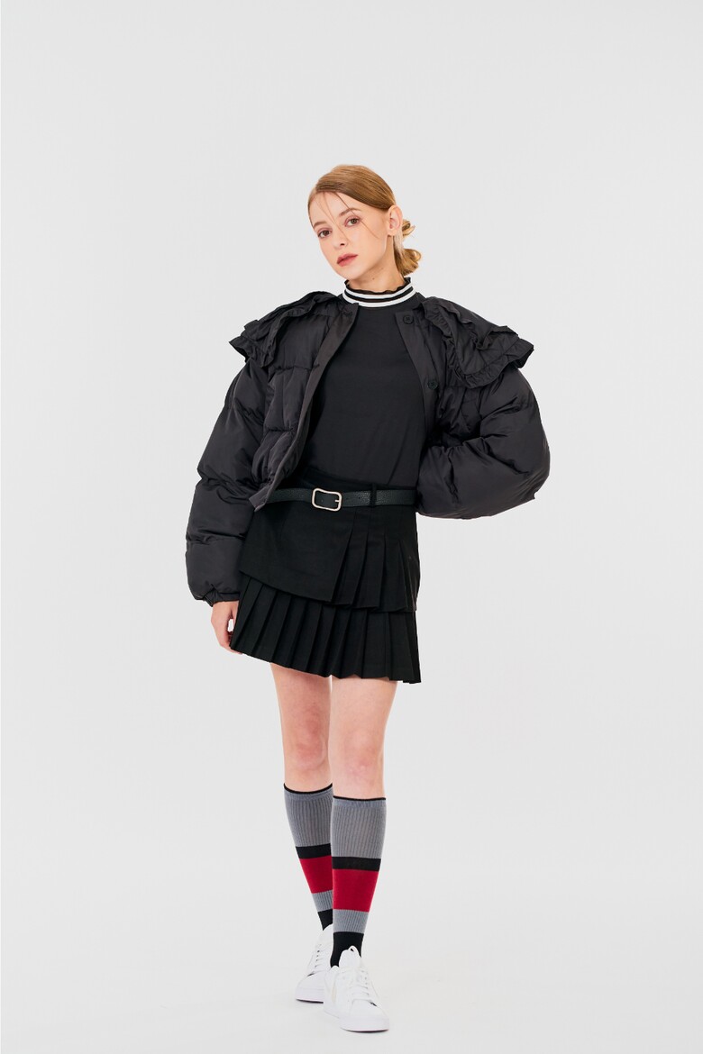 미니 스커트 모델 착용 이미지-S1L9