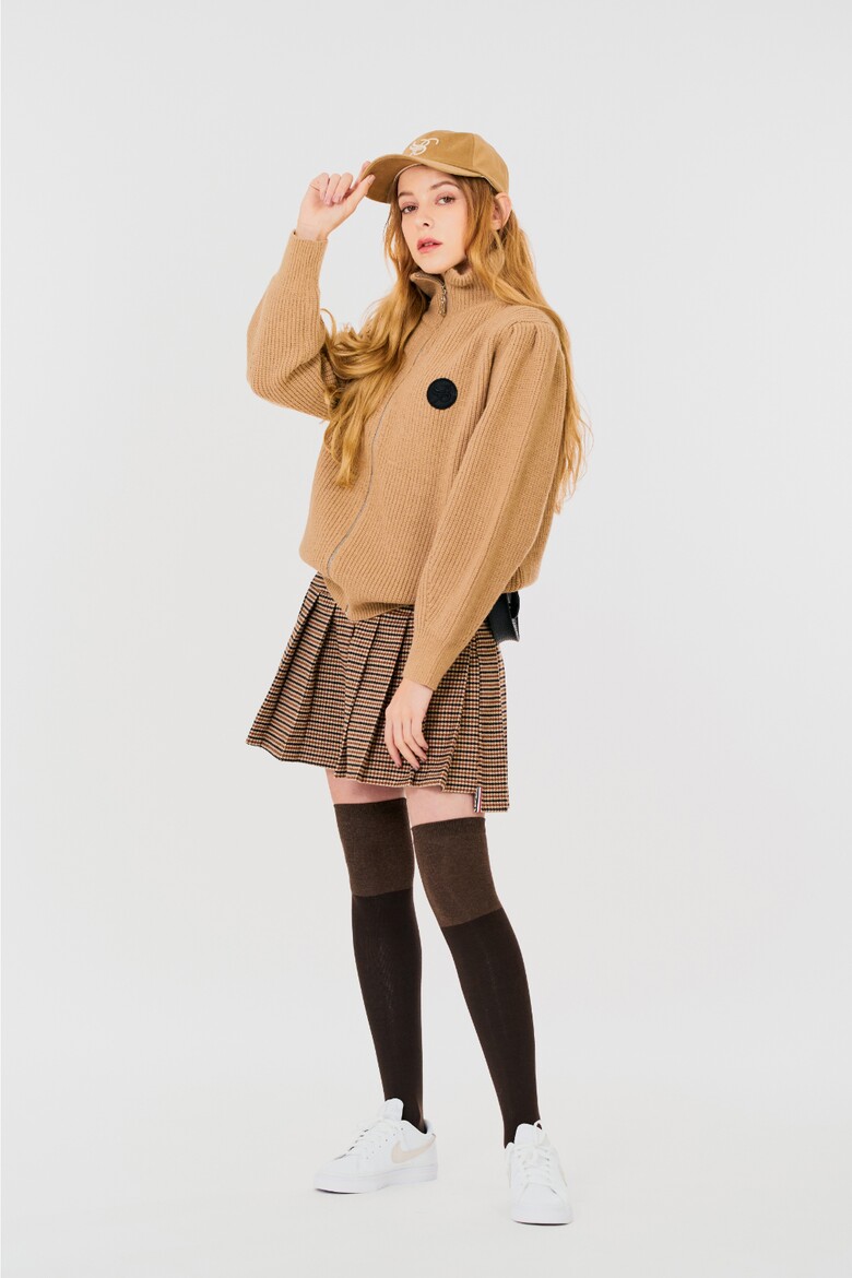 미니 스커트 모델 착용 이미지-S1L12