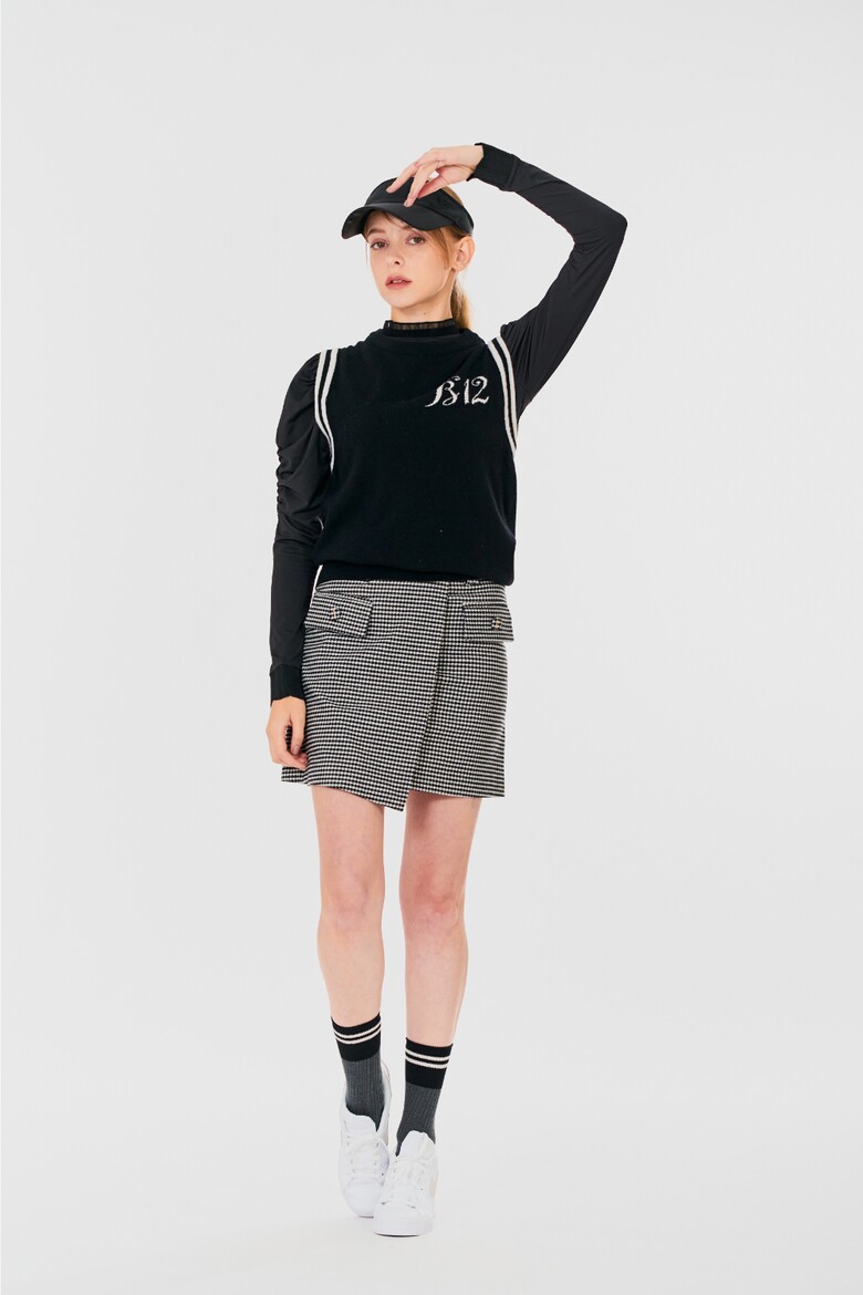 미니 스커트 모델 착용 이미지-S1L4