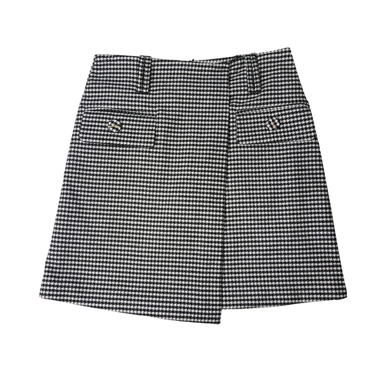 미니 스커트 차콜 색상 이미지-S9L2