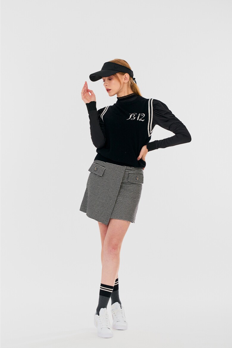 미니 스커트 모델 착용 이미지-S1L7