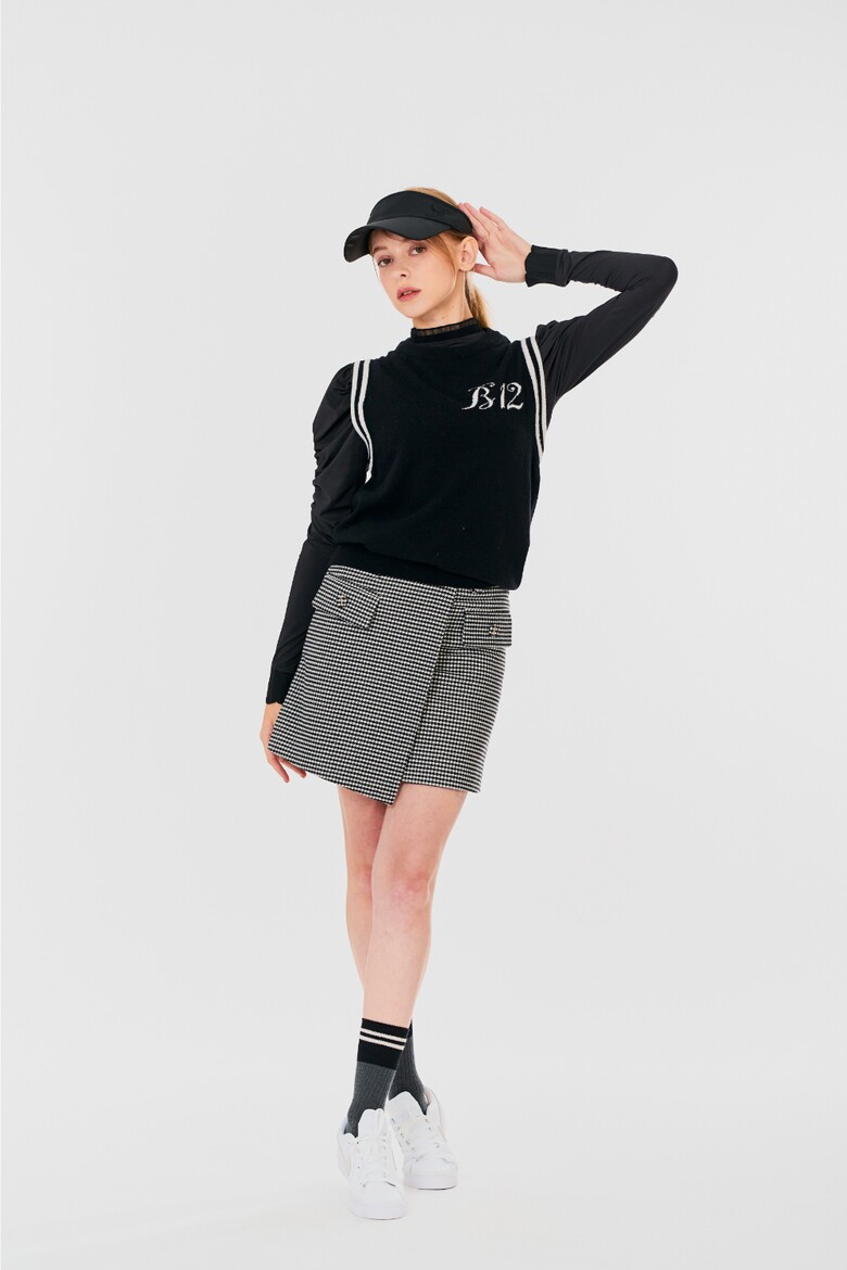 미니 스커트 모델 착용 이미지-S1L5