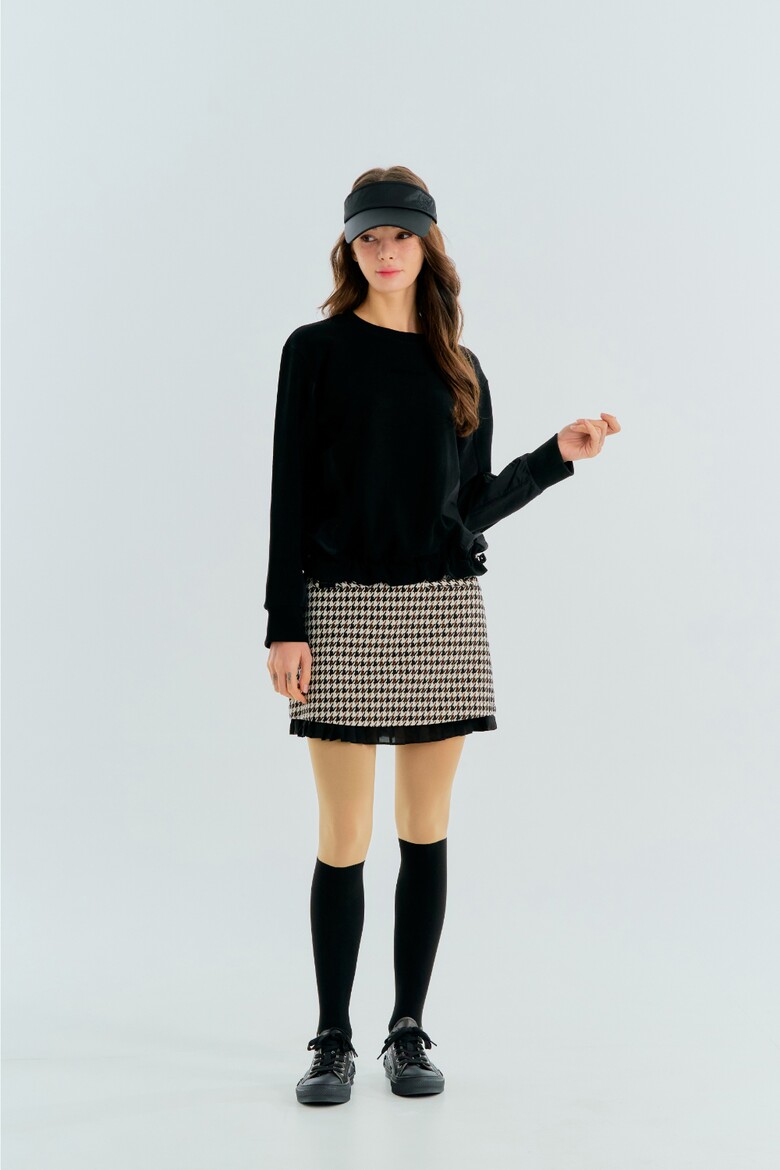 미니 스커트 모델 착용 이미지-S1L15