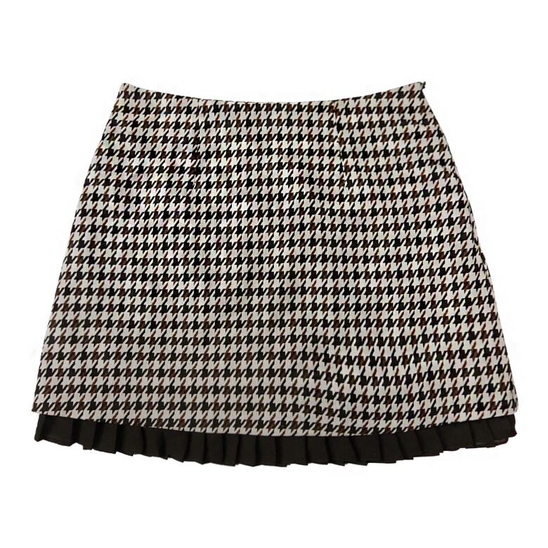 미니 스커트 차콜 색상 이미지-S2L2