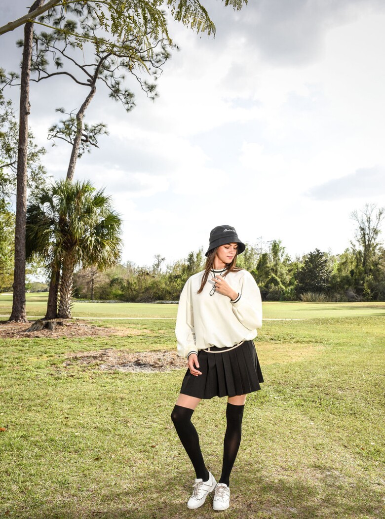 미니 스커트 모델 착용 이미지-S3L7